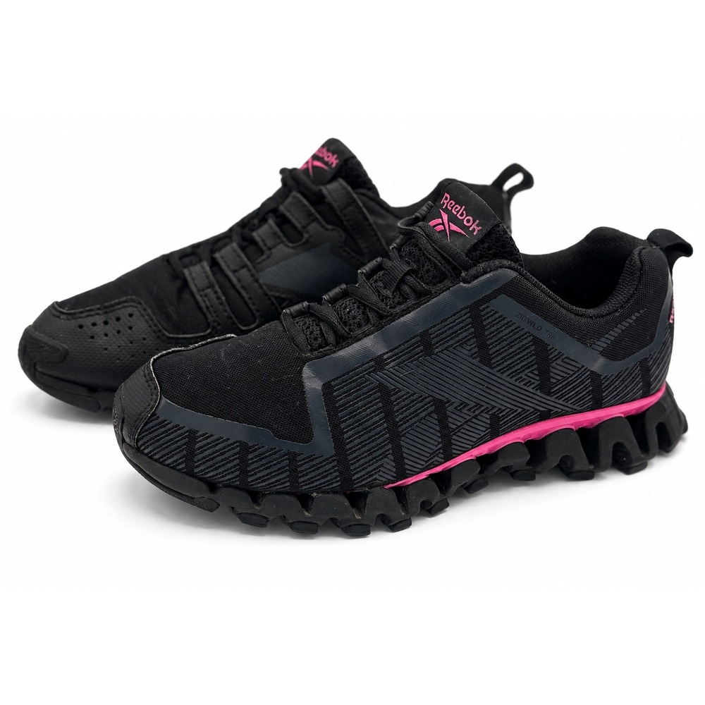 Reebok Zigwild TR 6 Women's Size 6 Black Pink Hiking Trail Running Shoes FX1439